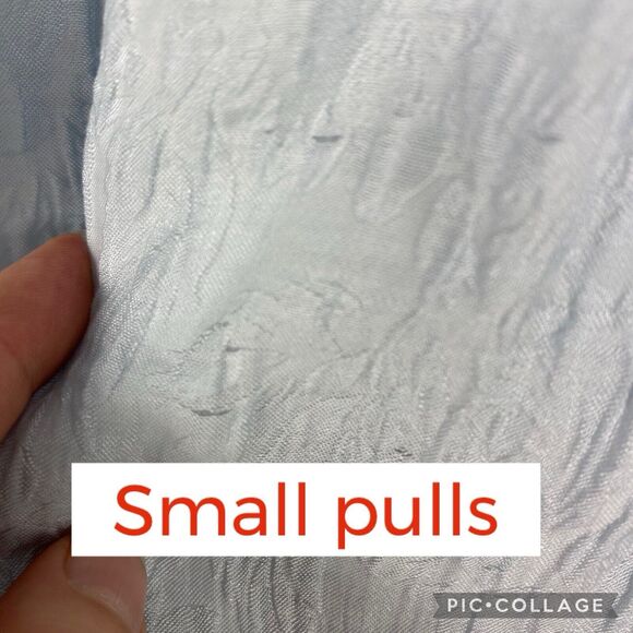 Club Monaco Dress Womans Sz Large Babydoll Coquette Sky Blue Girlie - Picture 6 of 9